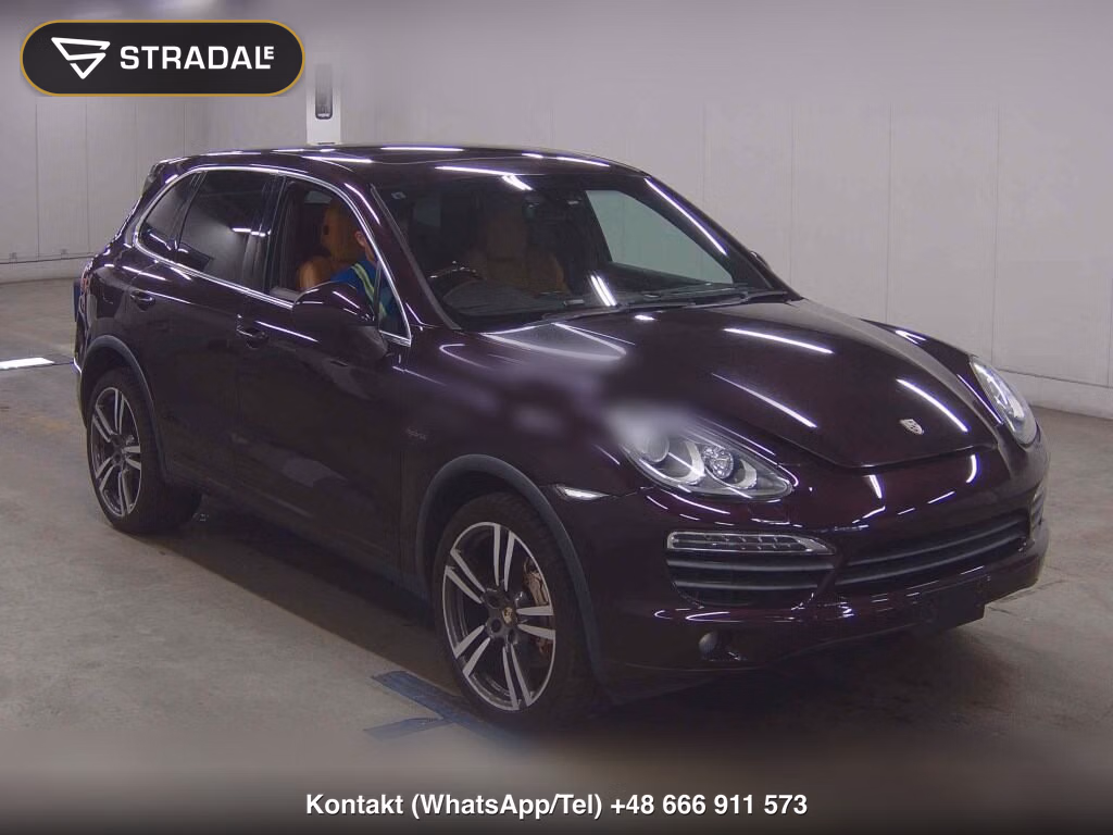 PORSCHE CAYENNE 4WD S HYBRID 2011, aukcja z Japonii, zdjęcie 1