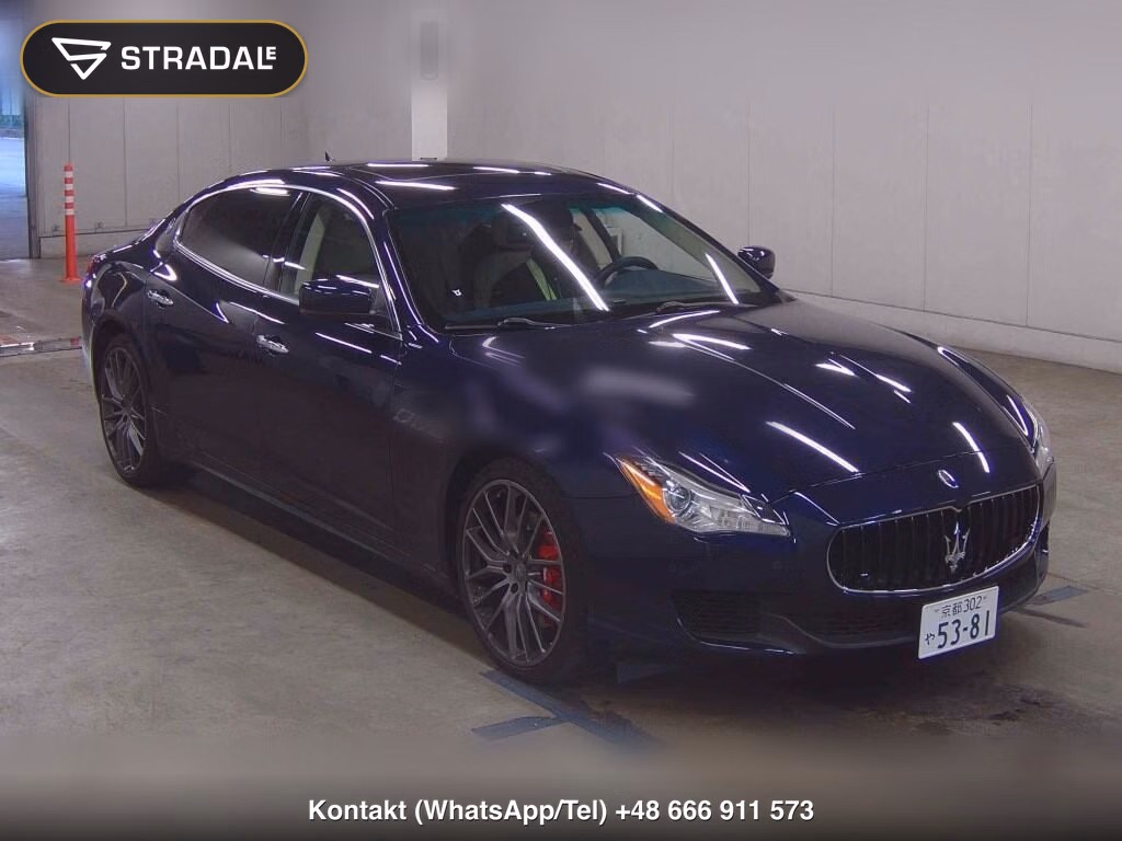 MASERATI QUATTROPORTE 4WD S Q4 2015, aukcja z Japonii, zdjęcie 1