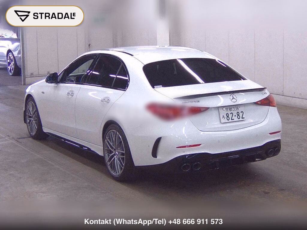 MERCEDES AMG C-CLASS 4D 4WD C43 4MATIC BSG MODEL, miniaturka 3