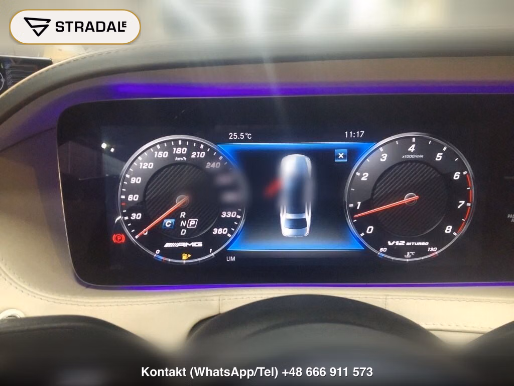 MERCEDES BENZ S-CLASS 4D S65 AMG LONG, miniaturka 7