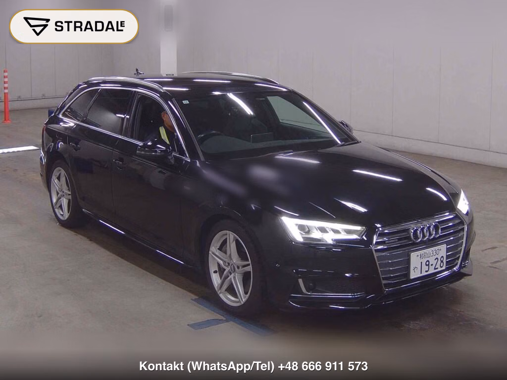 AUDI A4 AVANT 4WD 2.0TFSI QUATTRO SPORT S LINE PACKAGE 2017, aukcja z Japonii, zdjęcie 1