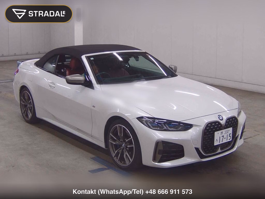 BMW 4 SERIES OP 4WD M440I XDRIVE CABRIOLET 2023, aukcja z Japonii, zdjęcie 1
