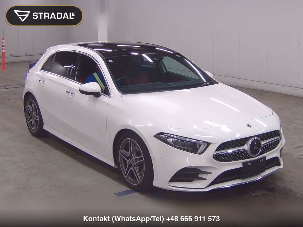 MERCEDES BENZ A-CLASS A180 STYLE AMG LINE 2021, aukcja z Japonii, zdjęcie 1