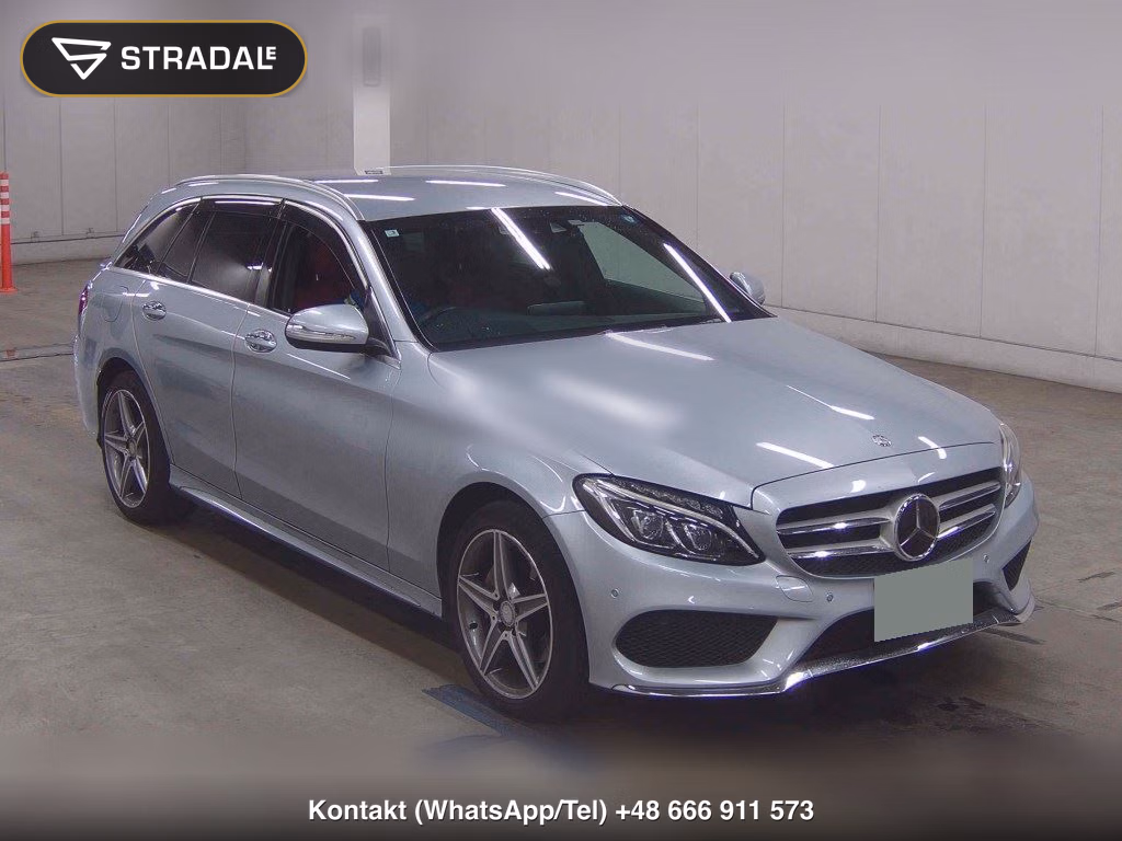 MERCEDES BENZ C-CLASS STATIONWAGON C200 STATIONWAGON SPORTS 2015, aukcja z Japonii, zdjęcie 1
