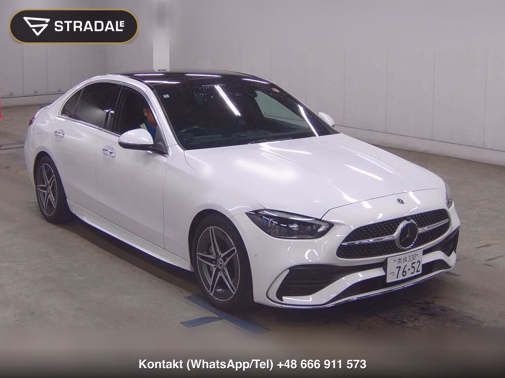MERCEDES BENZ C-CLASS 4D C200 AVANTGARDE AMG LINE 2024, aukcja z Japonii, zdjęcie 1