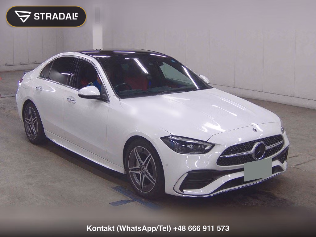 MERCEDES BENZ C-CLASS 4D C220D AVANTGARDE AMG LINE 2023, aukcja z Japonii, zdjęcie 1