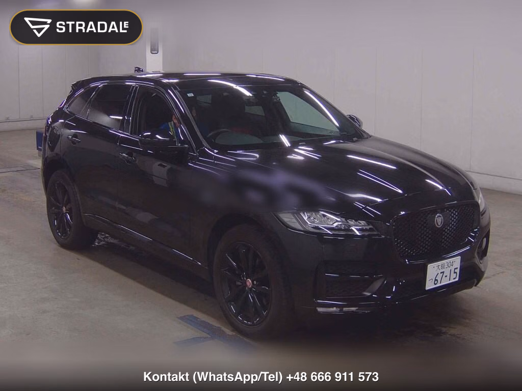 JAGUAR F-PACE 4WD R-SPORT 2019, aukcja z Japonii, zdjęcie 1