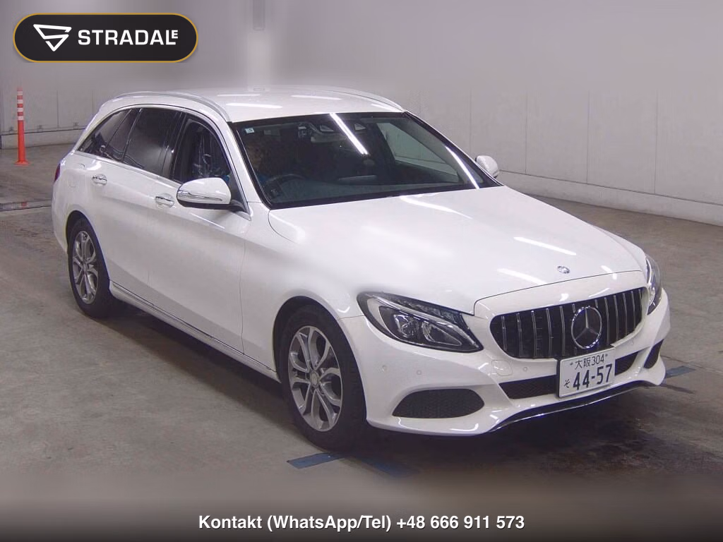 MERCEDES BENZ C-CLASS STATIONWAGON C180 STATIONWAGON AVANTGARDE 2015, aukcja z Japonii, zdjęcie 1