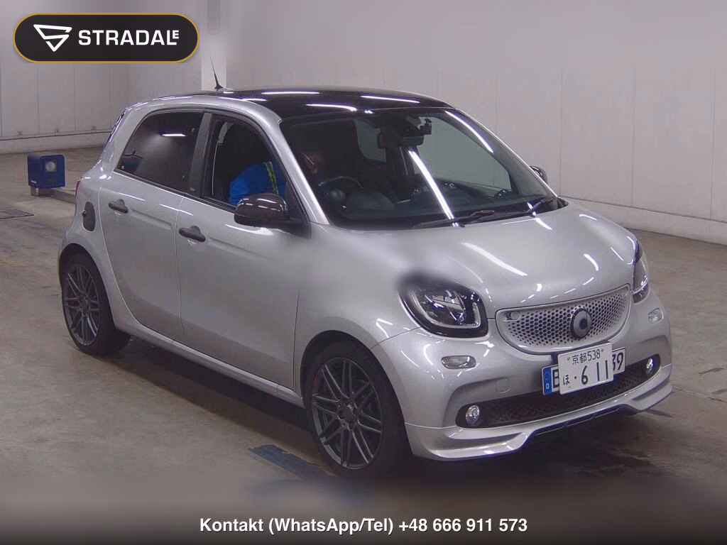 MCC SMART FOR FOUR BRABUS SPORT 2019, aukcja z Japonii, zdjęcie 1