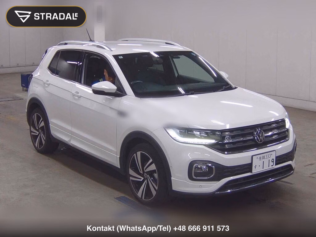VOLKSWAGEN T-CROSS TSI R-LINE 2022, aukcja z Japonii, zdjęcie 1