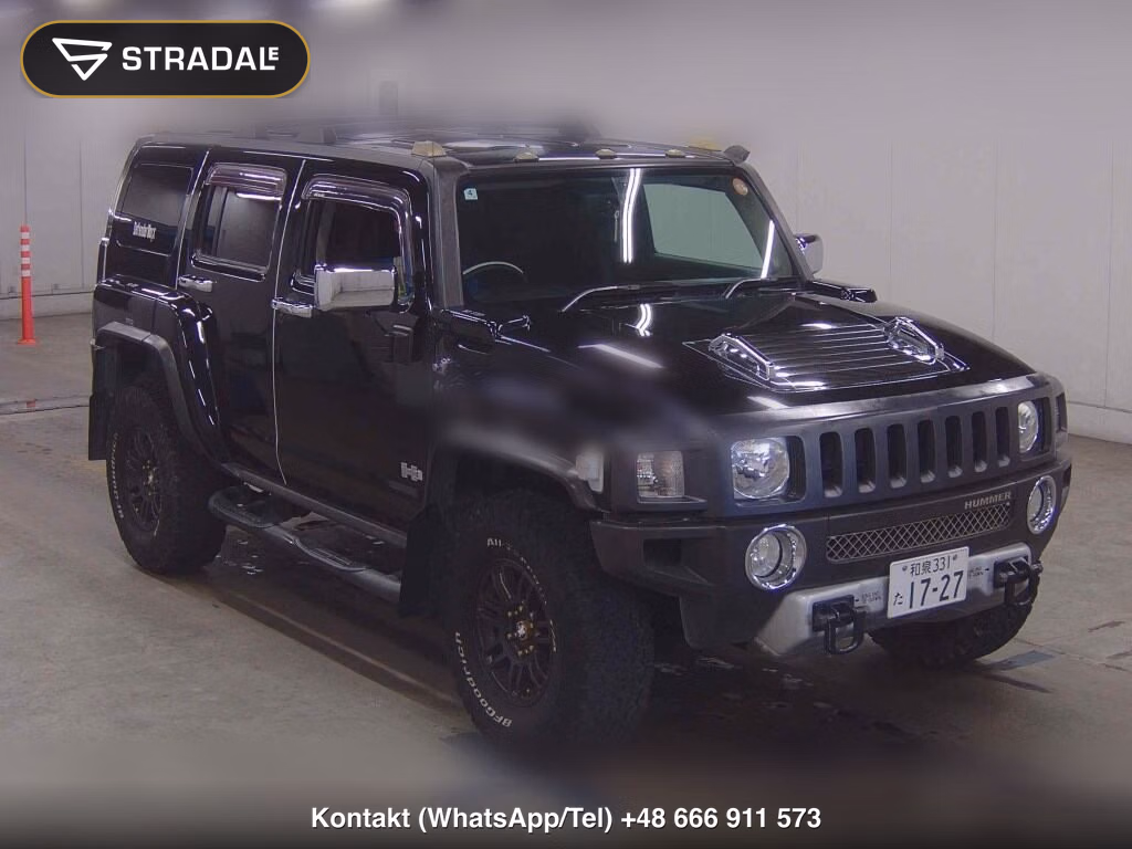 HUMMER H3 4WD BASE GRADE 2010, aukcja z Japonii, zdjęcie 1