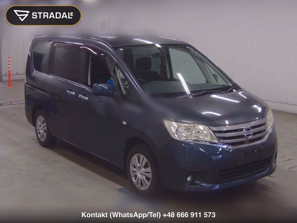 NISSAN SERENA 5D 20S 2011, aukcja z Japonii, zdjęcie 1