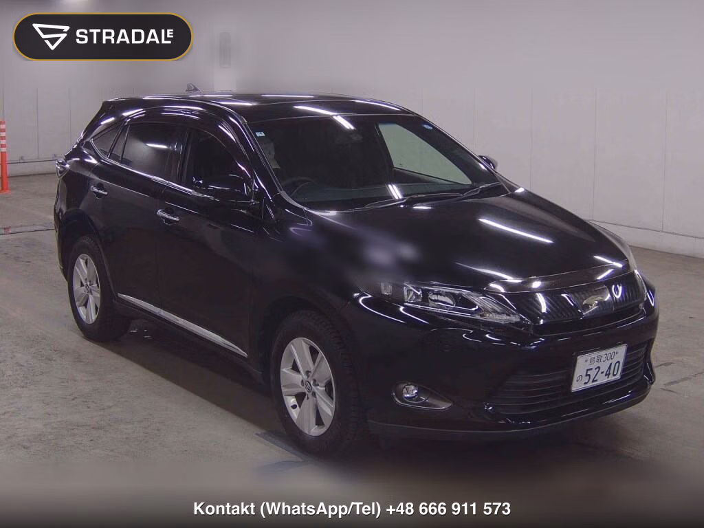TOYOTA HARRIER ELEGANCE 2017, aukcja z Japonii, zdjęcie 1