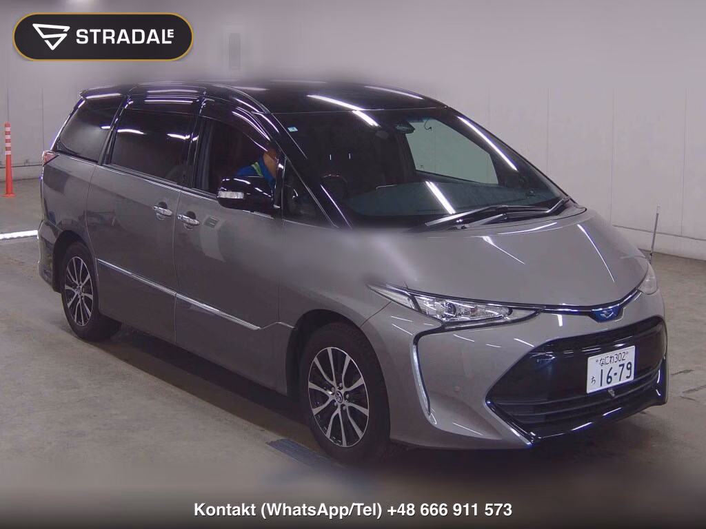 TOYOTA ESTIMA HYBRID 4WD AERAS PREMIUM-G 2017, aukcja z Japonii, zdjęcie 1