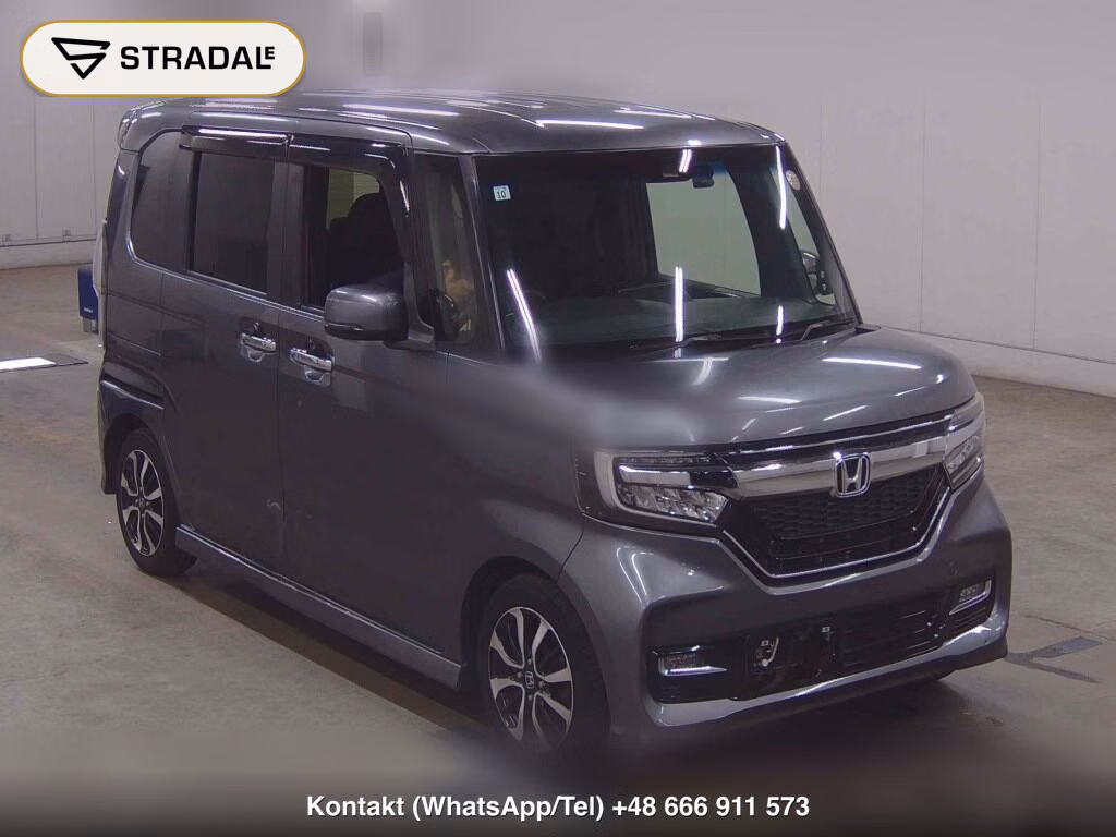 HONDA N-BOX CUSTOM G・L HONDA SENSING 2017, aukcja z Japonii, zdjęcie 1