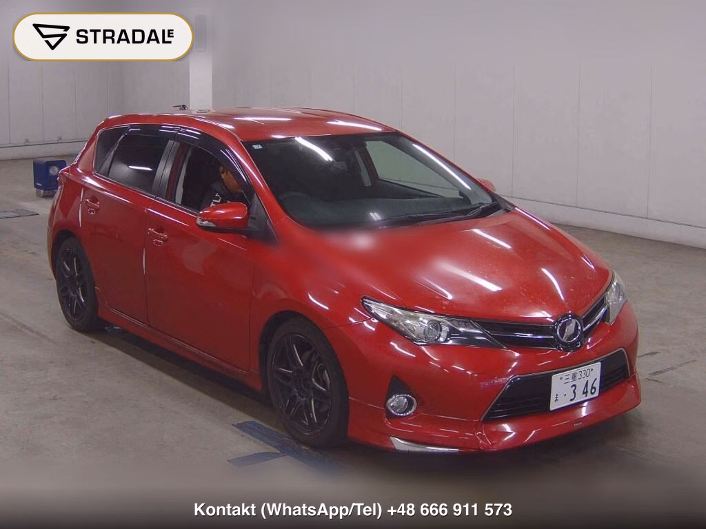 TOYOTA AURIS RS S PACKAGE 2013, aukcja z Japonii, zdjęcie 1