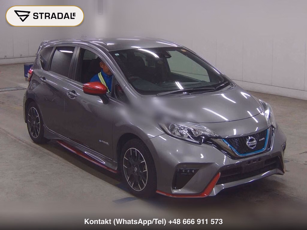 NISSAN NOTE E-POWER NISMO 2019, aukcja z Japonii, zdjęcie 1