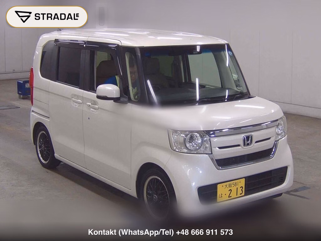 HONDA N-BOX G･L HONDA SENSING 2018, aukcja z Japonii, zdjęcie 1