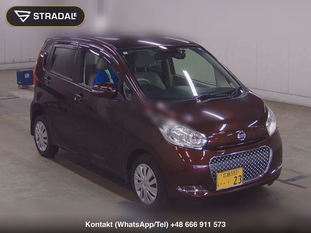 NISSAN DAYZ BOLERO X 2016, aukcja z Japonii, zdjęcie 1