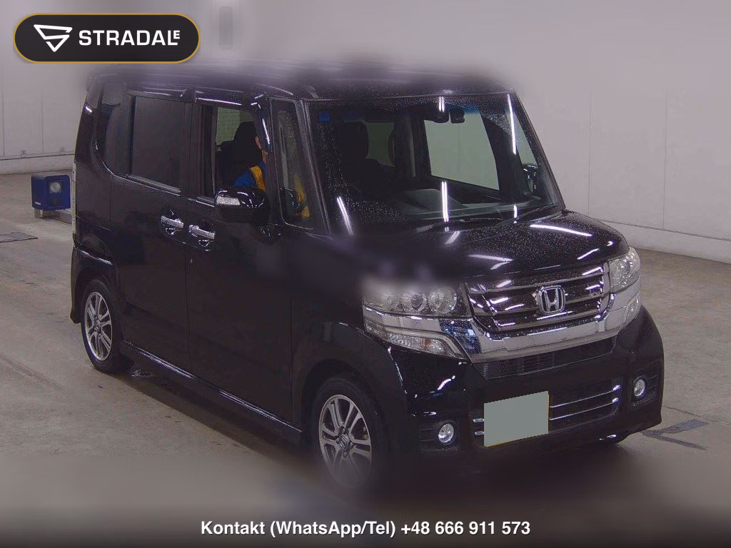 HONDA N-BOX CUSTOM G･L PACKAGE ANSHIN PACKAGE 2016, aukcja z Japonii, zdjęcie 1