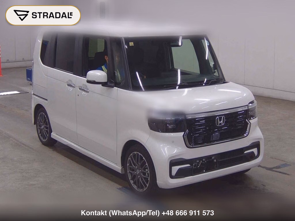 HONDA N-BOX CUSTOM TURBO 2023, aukcja z Japonii, zdjęcie 1