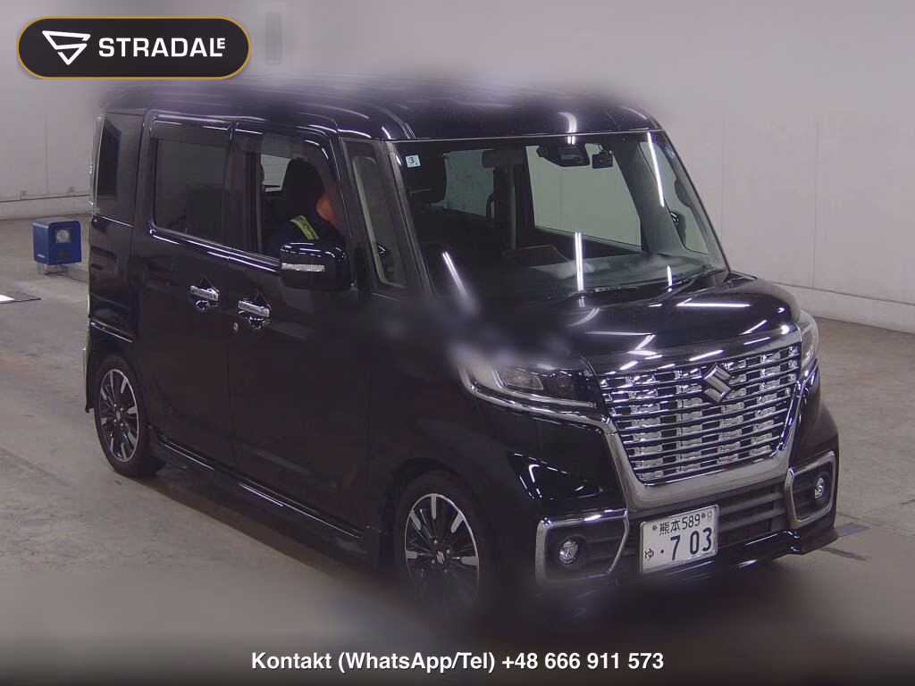 SUZUKI SPACIA CUSTOM HYBRID XS TURBO 2018, aukcja z Japonii, zdjęcie 1