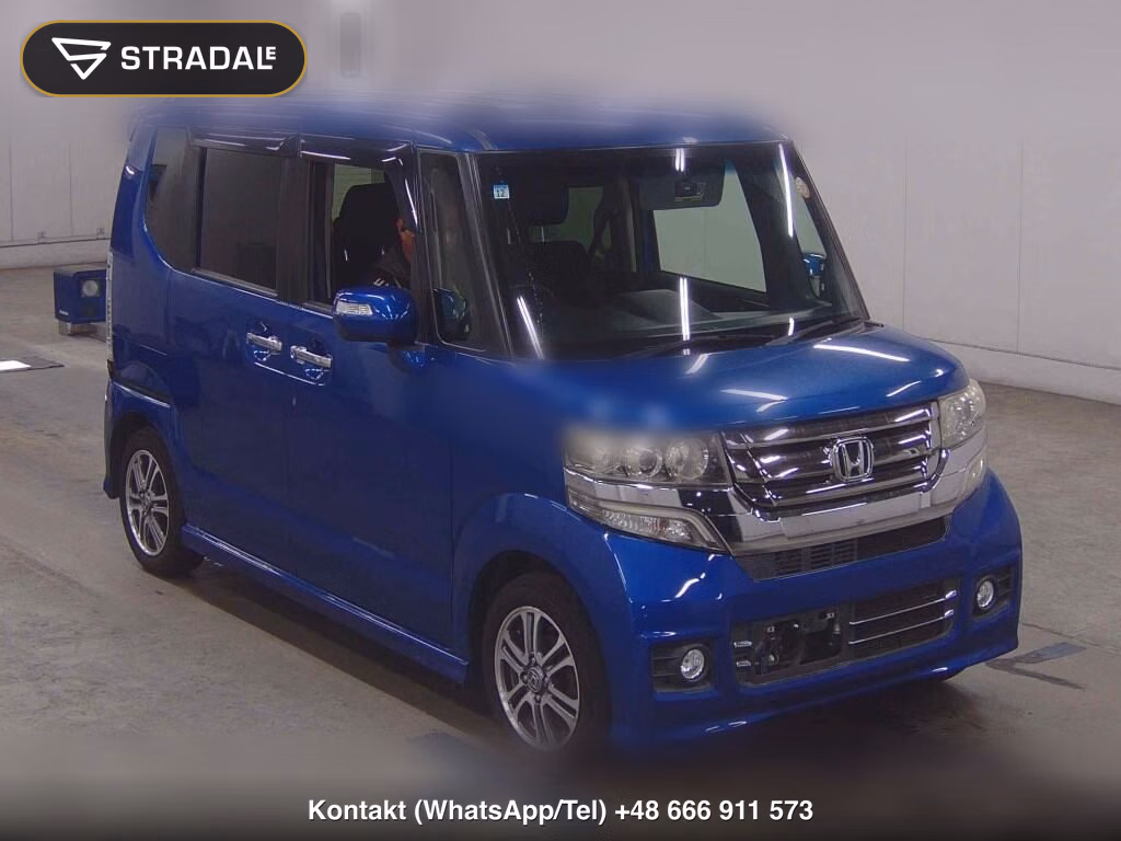 HONDA N-BOX CUSTOM G・L PACKAGE 2015, aukcja z Japonii, zdjęcie 1