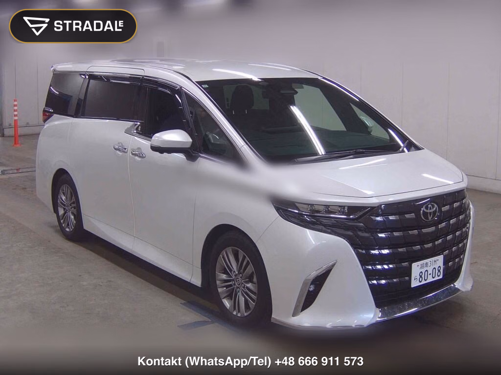 TOYOTA ALPHARD Z 2025, aukcja z Japonii, zdjęcie 1