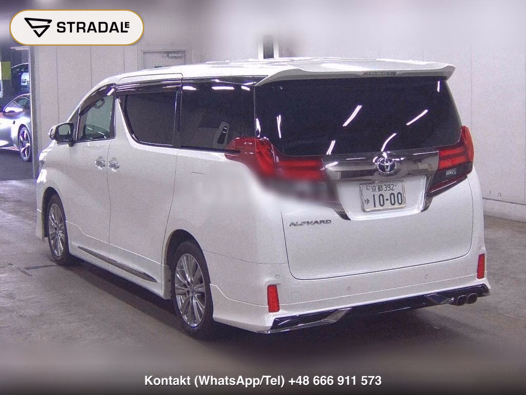TOYOTA ALPHARD 2.5S A PACKAGE TYPE BLACK, miniaturka 3
