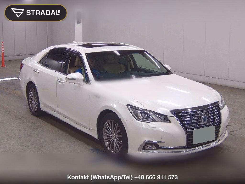 TOYOTA CROWN HYBRID ROYAL SALOON G 2015, aukcja z Japonii, zdjęcie 1