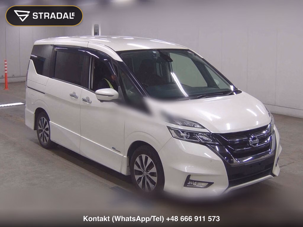 NISSAN SERENA 5D HIGHWAY STAR 2016, aukcja z Japonii, zdjęcie 1