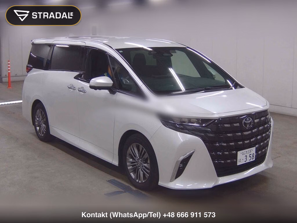 TOYOTA ALPHARD Z 2025, aukcja z Japonii, zdjęcie 1