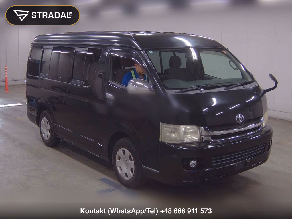 TOYOTA HIACE WAGON 4D GL 2010, aukcja z Japonii, zdjęcie 1