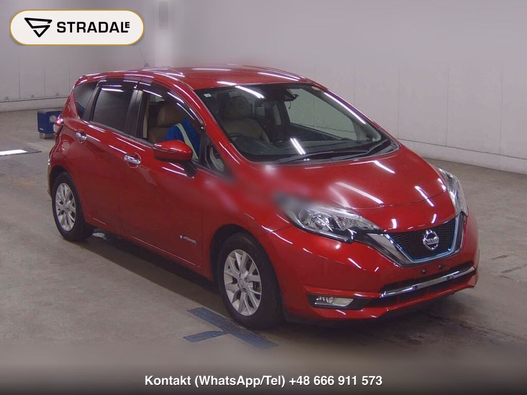 NISSAN NOTE E-POWER MEDALIST 2017, aukcja z Japonii, zdjęcie 1