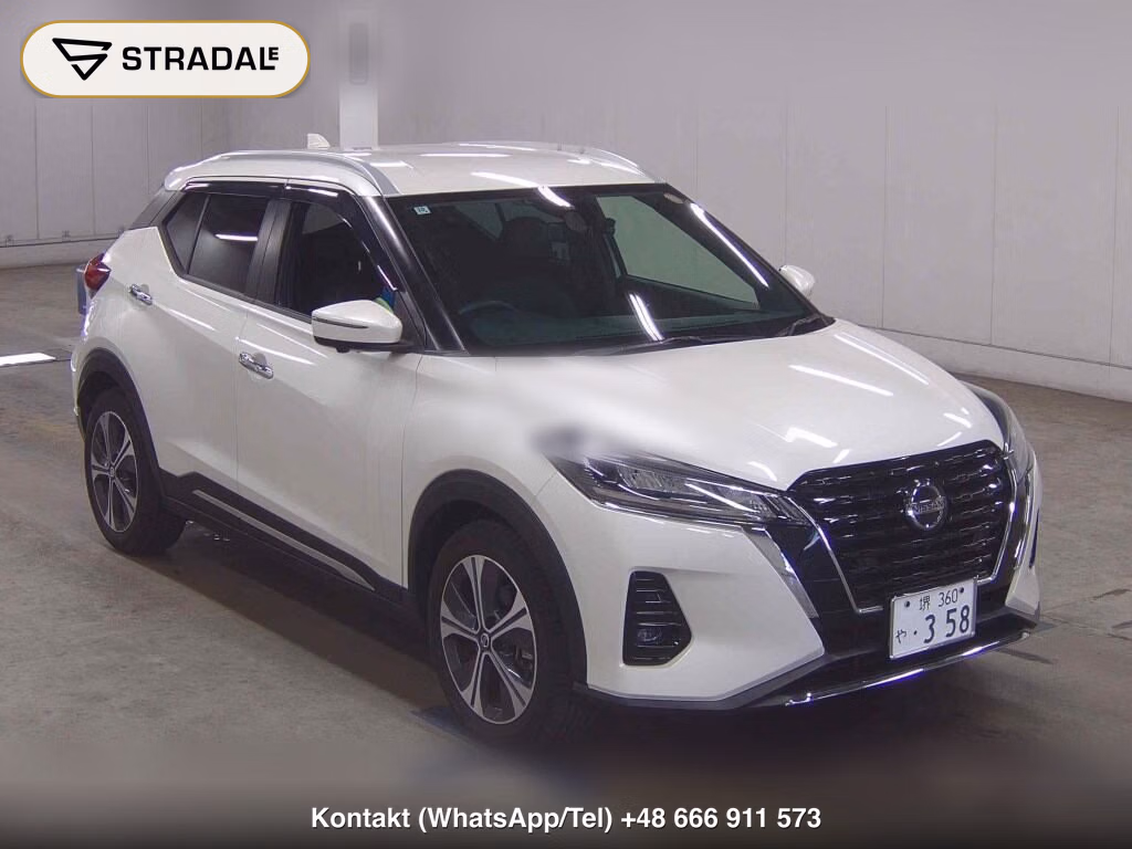 NISSAN KICKS 5D X 2022, aukcja z Japonii, zdjęcie 1