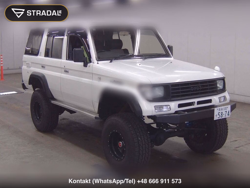 TOYOTA LAND CRUISER PRADO 5D 4WD SX WIDE 1993, aukcja z Japonii, zdjęcie 1