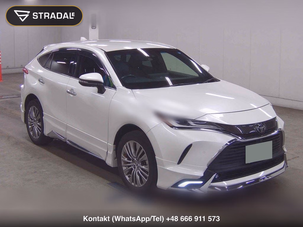 TOYOTA HARRIER Z LEATHER PACKAGE 2021, aukcja z Japonii, zdjęcie 1