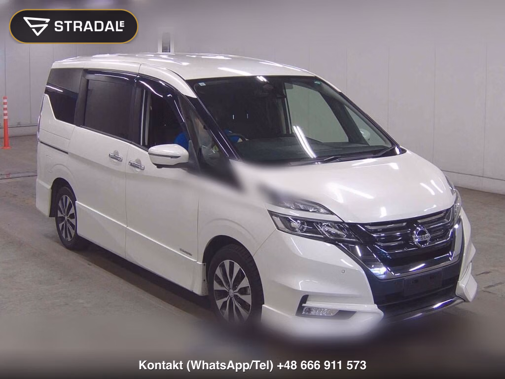 NISSAN SERENA 5D HIGHWAY STAR V SELECTION Ⅱ 2019, aukcja z Japonii, zdjęcie 1