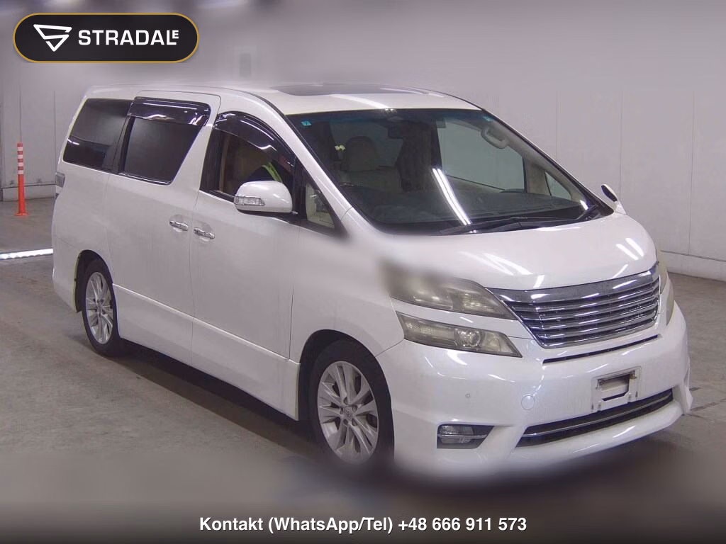 TOYOTA VELLFIRE 3.5Z G EDITION 2009, aukcja z Japonii, zdjęcie 1