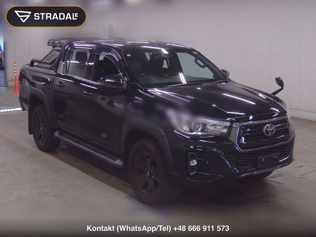TOYOTA HILUX 4D 4WD Z BLACK RALLY EDITION 2019, aukcja z Japonii, zdjęcie 1