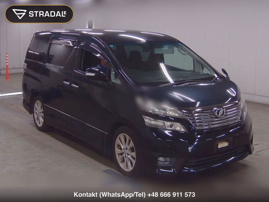 TOYOTA VELLFIRE 2.4Z 2009, aukcja z Japonii, zdjęcie 1