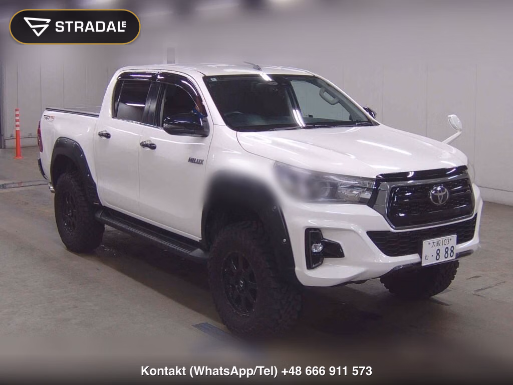 TOYOTA HILUX 4D 4WD Z 2018, aukcja z Japonii, zdjęcie 1