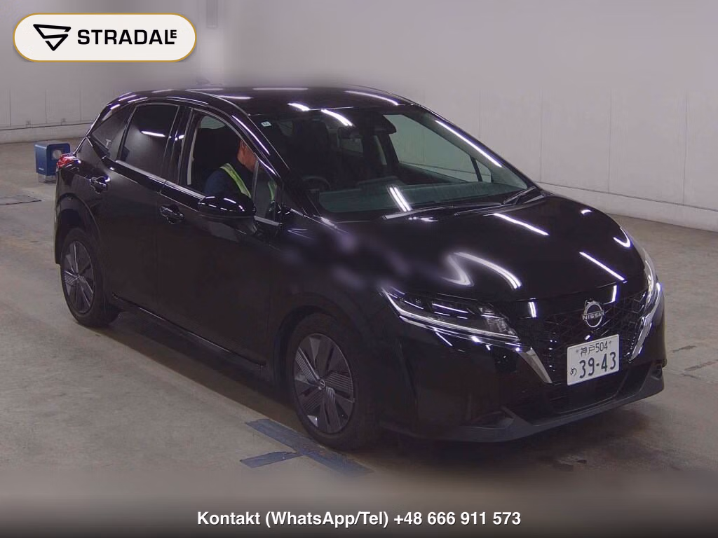 NISSAN NOTE X 2022, aukcja z Japonii, zdjęcie 1