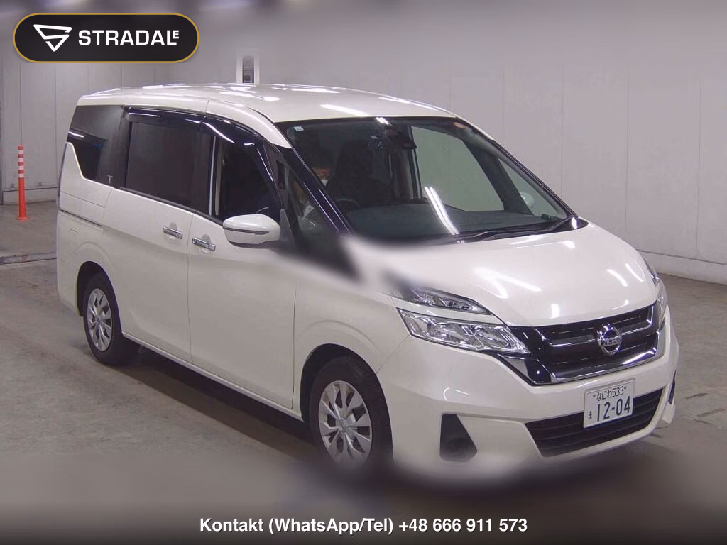 NISSAN SERENA 5D S 2017, aukcja z Japonii, zdjęcie 1