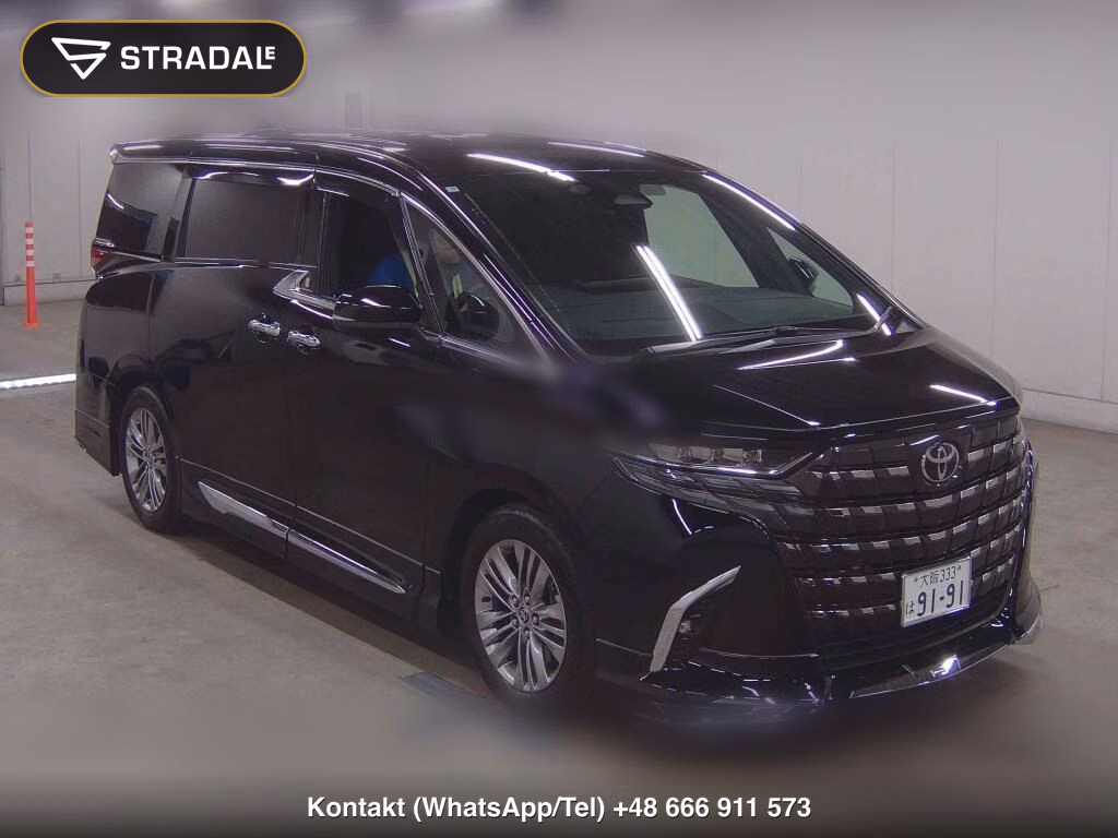 TOYOTA ALPHARD Z 2025, aukcja z Japonii, zdjęcie 1