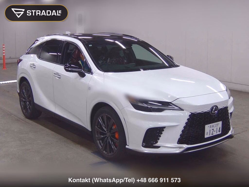 LEXUS RX 4WD F SPORT 2026, aukcja z Japonii, zdjęcie 1