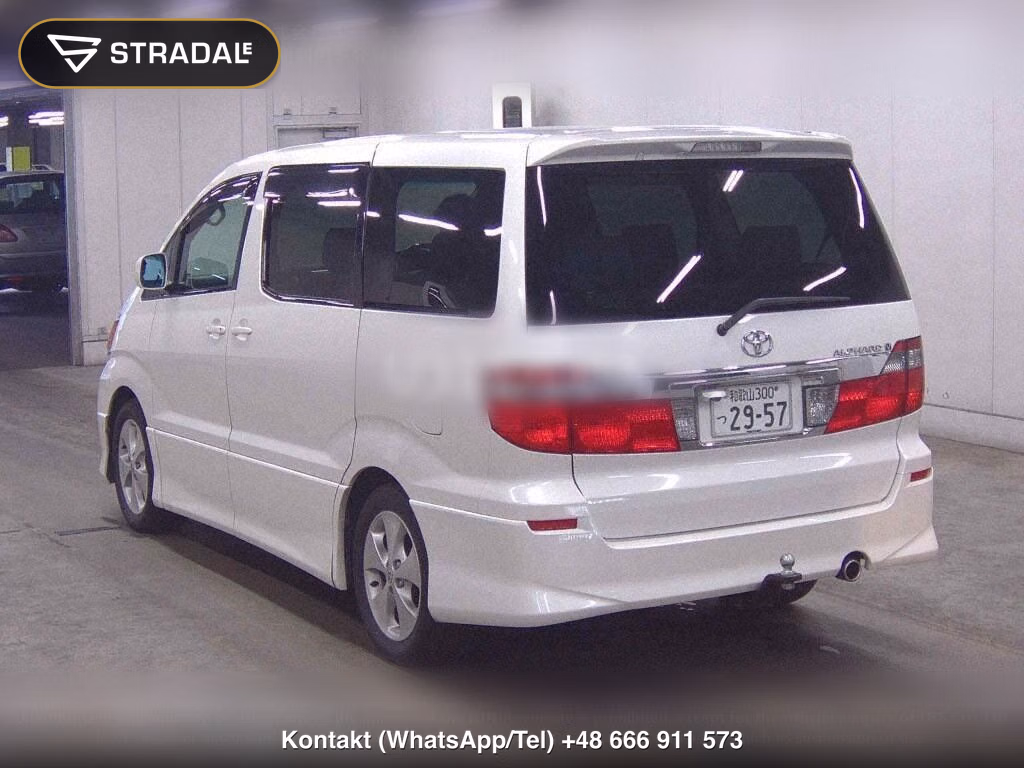 TOYOTA ALPHARD V 4WD MS PREMIUM ALCANTARA VERSION, miniaturka 3