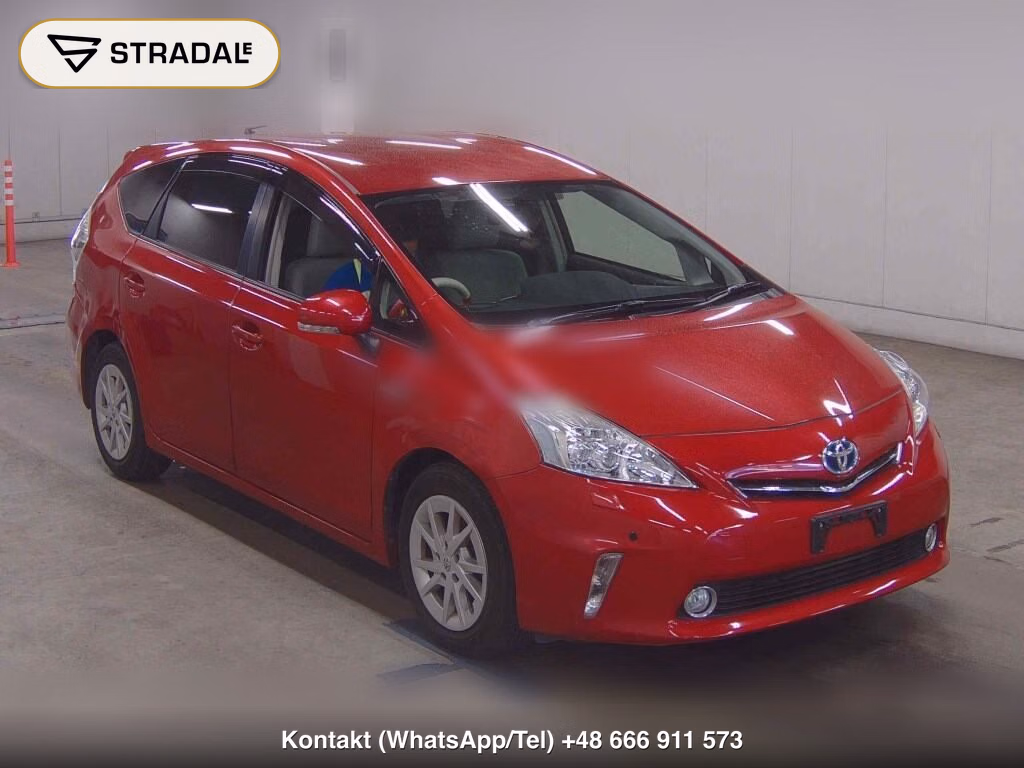 TOYOTA PRIUS ALPHA S 2014, aukcja z Japonii, zdjęcie 1