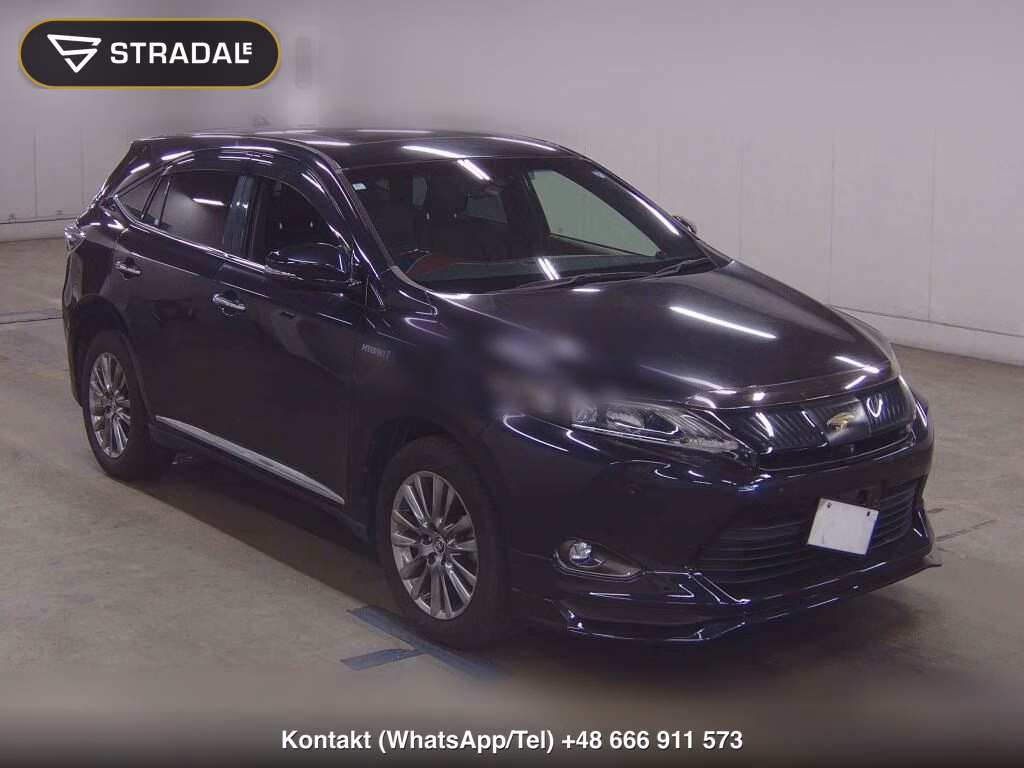TOYOTA HARRIER HYBRID 4WD PREMIUM ADVANCED PACKAGE 2014, aukcja z Japonii, zdjęcie 1