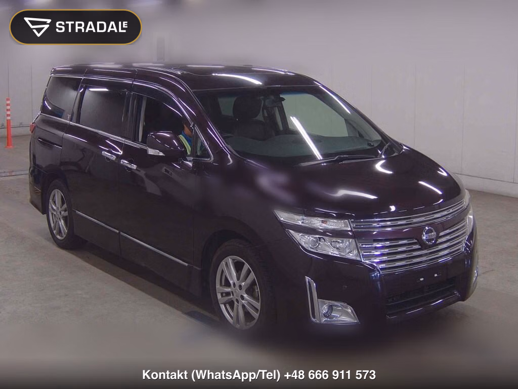 NISSAN ELGRAND 5D 250 HIGHWAY STAR 2013, aukcja z Japonii, zdjęcie 1